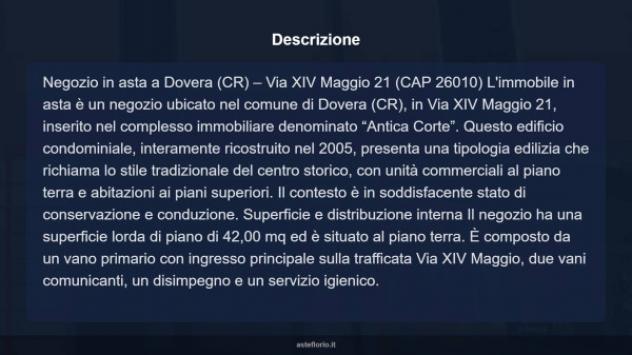 Immobile in asta di 44 m² in vendita a Dovera - Foto 4