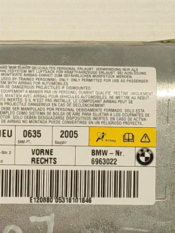 AIRBAG SEDILE DESTRO BMW Serie 5 E61 Touring 6963022 (03) - Foto 2