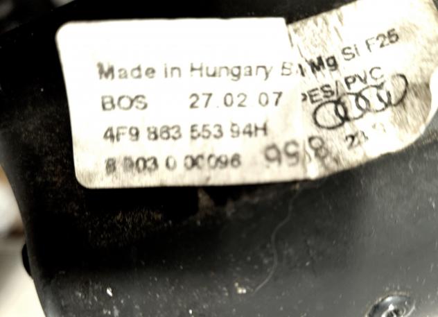 CAPPELLIERA POSTERIORE AUDI A6 Avant Serie C6 (4F5) 4F9863553 (0412) - Foto 4