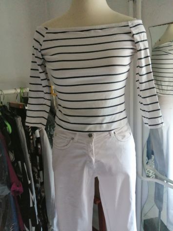 Completo Giacca e Pantaloni Bianco - Foto 5