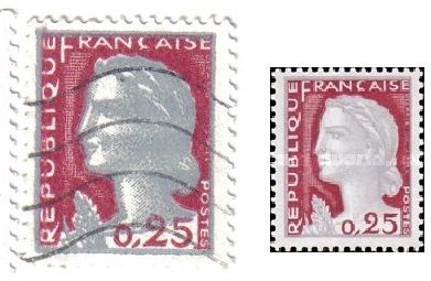 A132 - RARA VARITA' DI FRANCOBOLLI FRANCESI