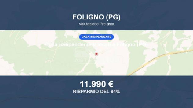 Immobile in asta di 139 m² con più di 5 locali in vendita a Foligno