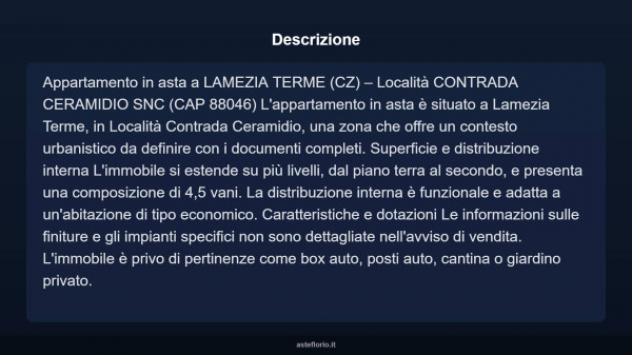 Immobile in asta di 59 m² in vendita a Lamezia Terme - Foto 4