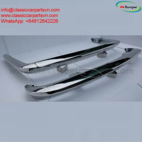 Triumph TR6 (1969-1974) bumpers by stainless steel new - Foto 4