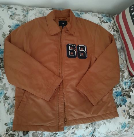 h&m gubbino trapuntato con zip