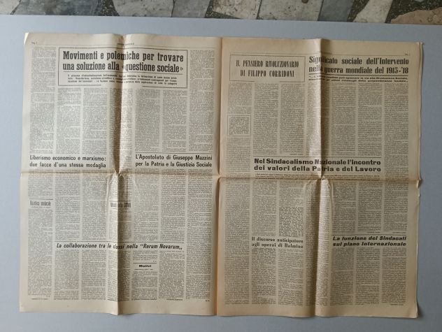 Fascicolo Azione Sindacale ed. speciale del 1961. Ottime condizioni. - Foto 2
