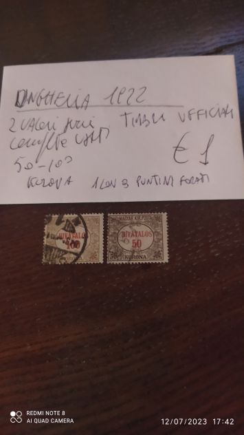 Francobolli dell'Ungheria usati - Foto 4