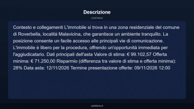 Immobile in asta di 150 m², box auto in vendita a Roverbella - Foto 13