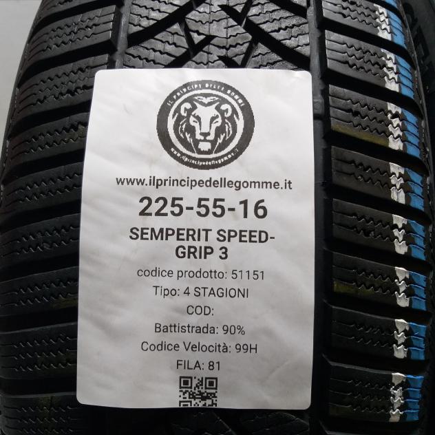 2 GOMME 225 55 16 SEMPERIT A51151 - Foto 2