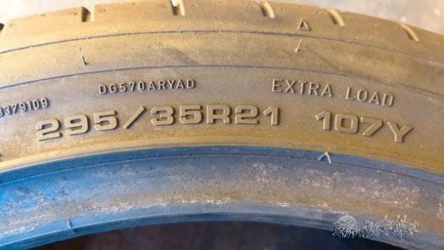 2 gomme 295 35 21 dunlop a92 - Foto 7