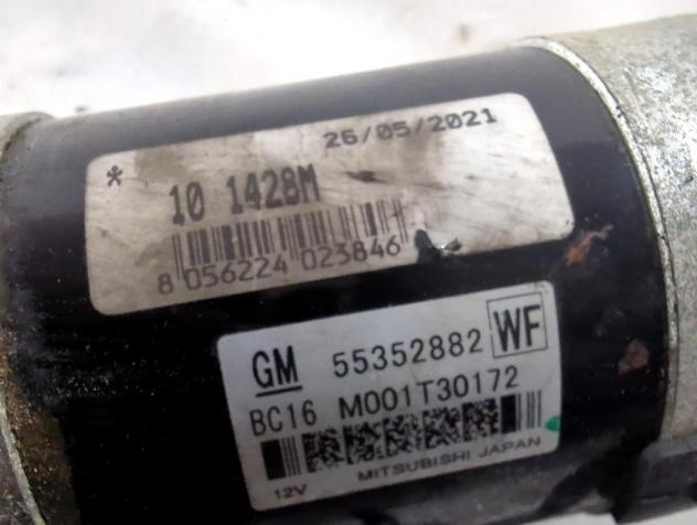 55352882 MOTORINO AVVIAMENTO OPEL ZAFIRA B 1.9 D 110KW 6M 5P (2008) RICAMBIO USATO - Foto 4