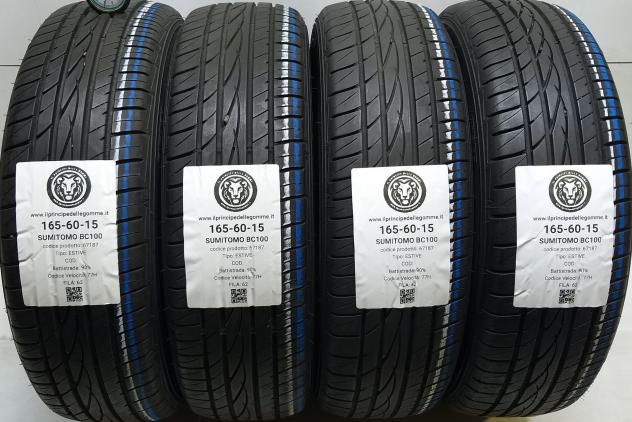 4 GOMME 165 60 15 SUMITOMO A67187
