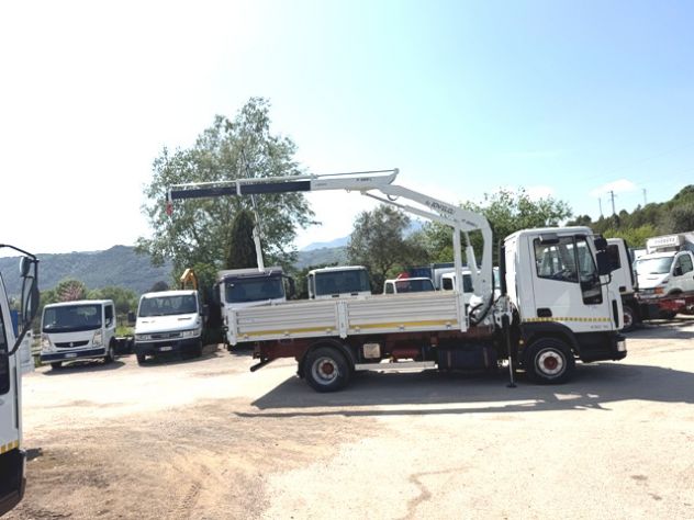 camion iveco eurocargo 75e18 stralis ribaltabile e gru - Foto 9