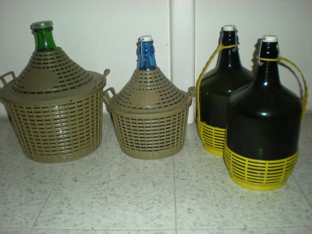 Piccole damigiane +fiaschette
