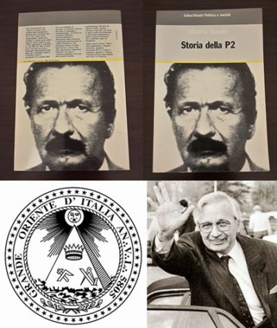 STORIA DELLA P2, ALBERTO CECCHI, EDITORI RIUNITI Prima edizione Maggio 1985.