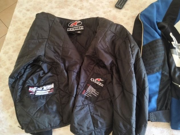 GIACCA MOTO ALPINESTARS GORE-TEX TAGLIA XL E CASCO JEB'S ENTRAMBI NUOVI - Foto 5