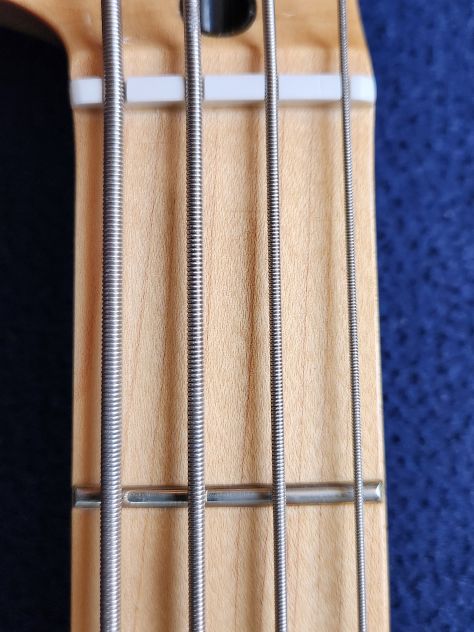 Fender Jazz Bass Mexico Standard 2014 - Lake Placid Blue, Maple Neck - Foto 7