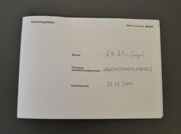 BMW Z4 3.0si Coupé "1 Owner -First Paints - Manual" rif. 23530075 - Foto 10
