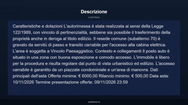 Immobile in asta di 16 m² in vendita a Siena - Foto 7