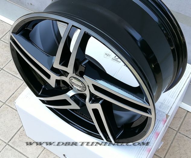 Cerchi lega 18 TM001 Black Mirror AUDI SEAT MERCEDES - Foto 3