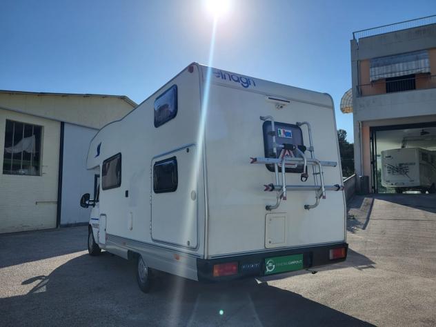 CAMPER ELNAGH BIG DUCATO MANSARDATO 7 POSTI LETTI CASTELLO DOPPIA DINETTE GENERALI - Foto 4
