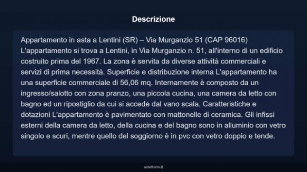 Immobile in asta di 56 m² in vendita a Lentini - Foto 4