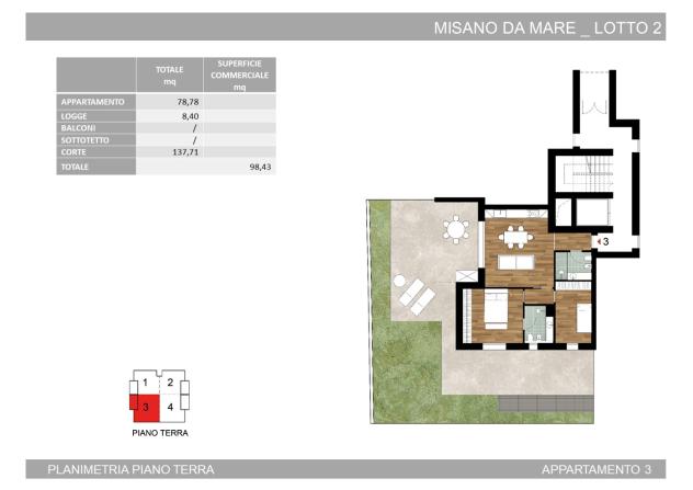 Appartamento - Misano Adriatico . Rif.: MI015/3BVRG - Foto 14