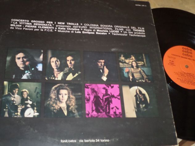 NEW TROLLS - Concerto Grosso Per I New Trolls - LP / 33 giri 1971 Italy Cetra - Foto 3