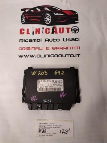 CENTRALINA PIANTONE STERZO MERCEDES Classe C Berlina W203 A2035454932 diesel 2987 (0004)