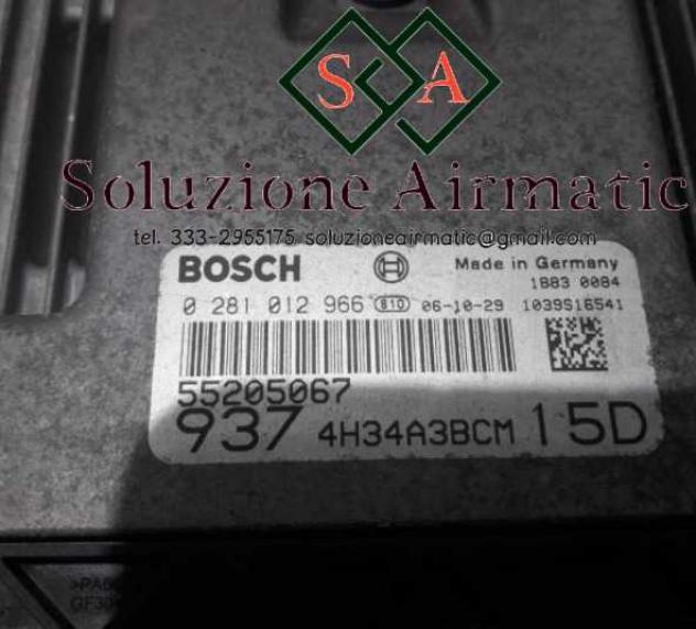 0281012966 55205067 Alfa 147 1.9 centralina motore Bosch