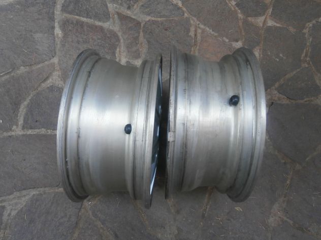 2 CERCHI IN LEGA VW GOLF GTI MK1 RABBIT SCIROCCO 5,5X13 ET38 RIF.171601025C - Foto 5