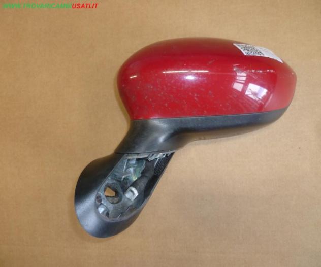 RETROVISORE EST.S.con cristallo, senza calotta (versione riscaldabile con regolazione elettrica) ROSSO MET. 5FILI  Vetri e Retrovisori  Cristalli  Ret