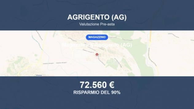 Immobile in asta di 431 m² in vendita a Agrigento