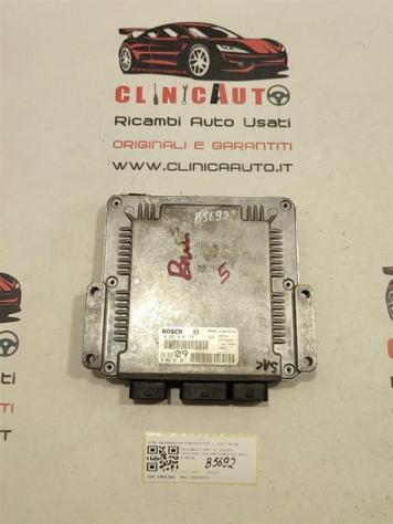 CENTRALINA MOTORE PEUGEOT 307 Berlina 9644606180 0281010779 DW10TD diesel 1997 (0105)