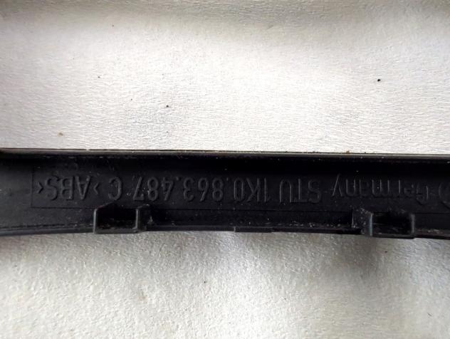 1K0863487C RIVESTIMENTO TUNNEL CENTRALE VOLKSWAGEN GOLF 5 2.0 D 103KW 6M 5P (2004) RICAMBIO USATO - Foto 5