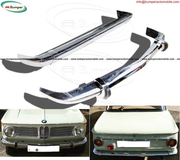 BMW E10 2002 1502 1602 1802 year 1968 to1976 Bumper Classic car - Foto 4