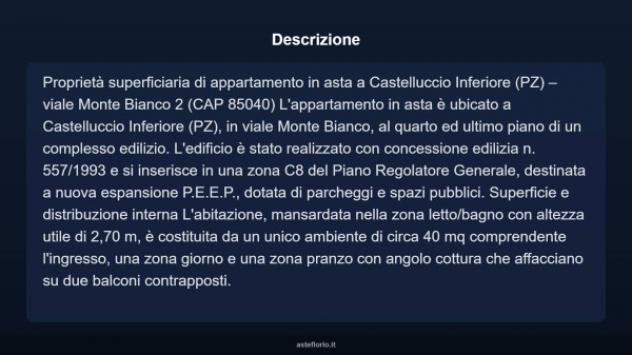 Immobile in asta di 113 m² in vendita a Castelluccio Inferiore - Foto 7