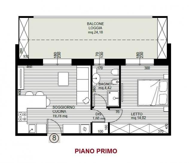 Appartamento in Vendita in zona SEMICENTRO - Foto 13