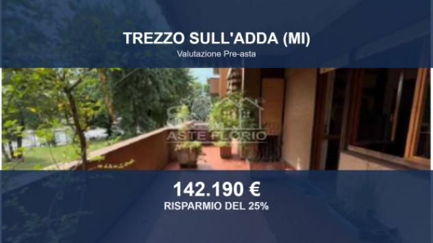 Immobile in asta di 147 m² con più di 5 locali e box auto doppio in vendita a Trezzo sull'Adda