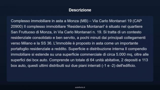 Immobile in asta di 5000 m² in vendita a Monza - Foto 4