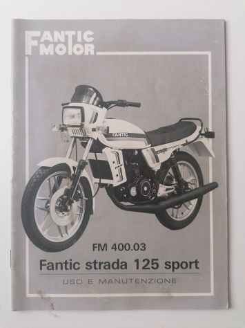 Fantic Motor libretti uso manutenzione Strada Sport e Trial 125 (LEGGERE TESTO) - Foto 2