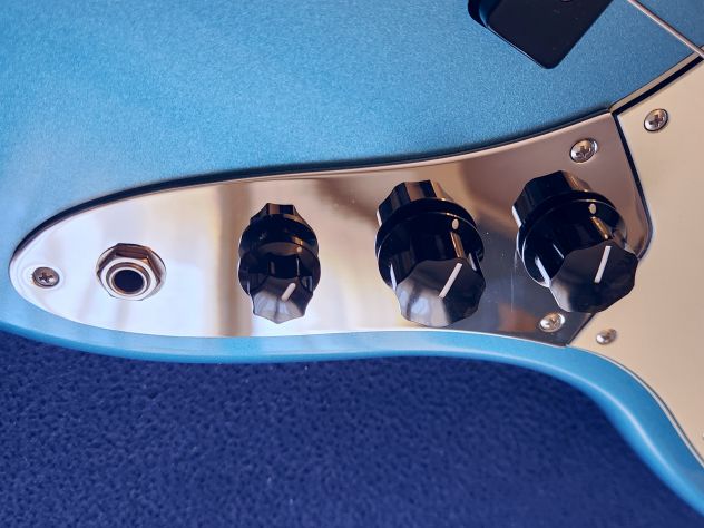 Fender Jazz Bass Mexico Standard 2014 - Lake Placid Blue, Maple Neck - Foto 8