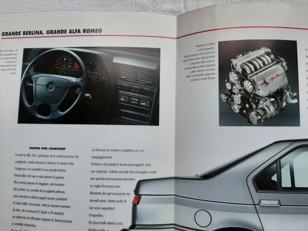 ALFA ROMEO 164 SECONDA SERIE  DEPLIANT ORIGINALE - Foto 5
