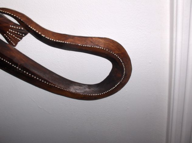 Grande Scultura in legno Artigianale Italiano - Foto 4