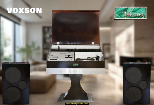 Rarissimo VOXSON Topkapi consolle HiFi anni '70.