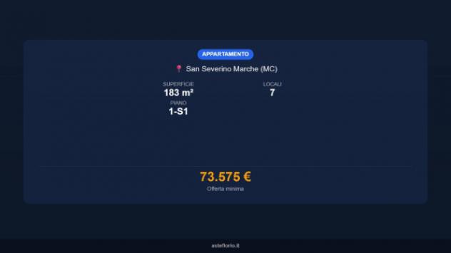 Immobile in asta di 183 m² con più di 5 locali e box auto in vendita a Sanza - Foto 17