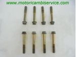 SET BULLONI VITI CARTER SINISTRO KYMCO GRAN DINK 125 2001 - 2006 KY310003 L &hellip;
