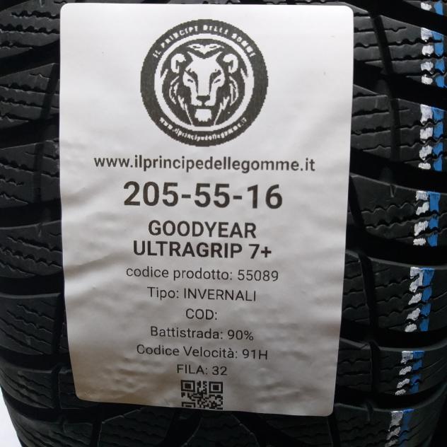 2 GOMME 205 55 16 GOODYEAR A55089 - Foto 2