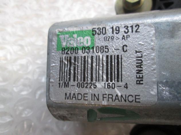 8200031085 MOTORINO TERGILUNOTTO RENAULT ESPACE 3.0 D 130KW AUT 5P (2004) RICAMBIO USATO VALEO 53019312 - Foto 2
