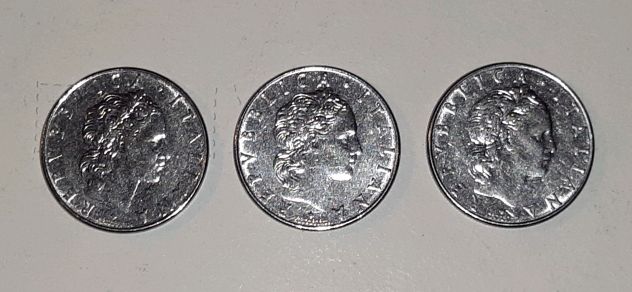 3 MONETE 50 LIRE - Foto 2